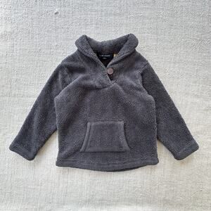 Lands' End Gray Fleece Sweatshirt GUC 3T